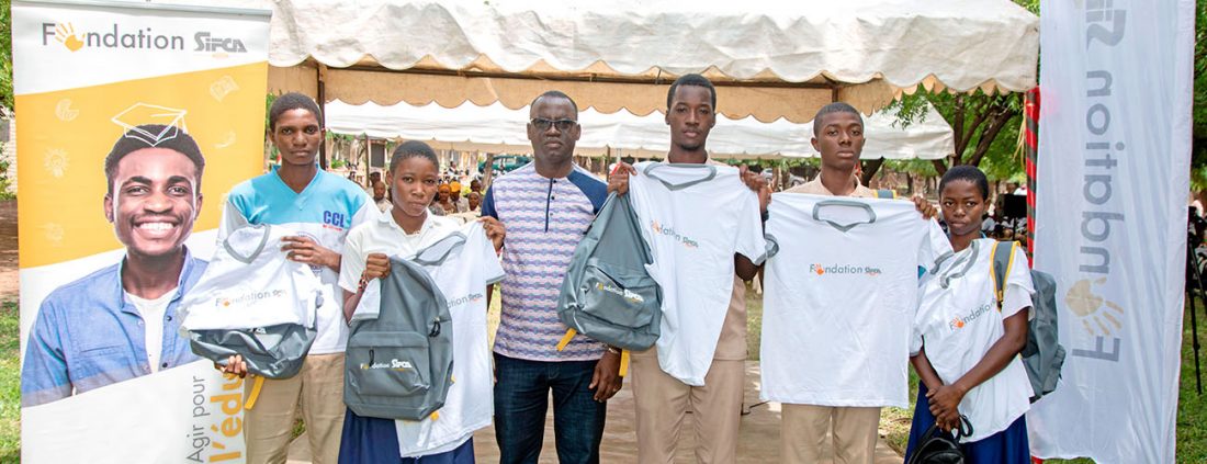 Ferké: Les meilleurs élèves du Collège moderne Charles Luanga célébrés par la Fondation SIFCA