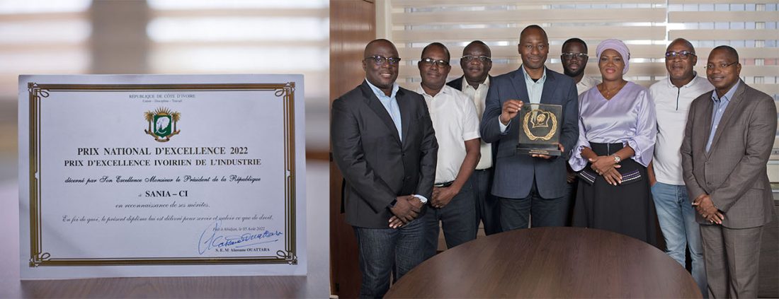 SANIA décroche le « Prix national d’Excellence de l’Industrie »