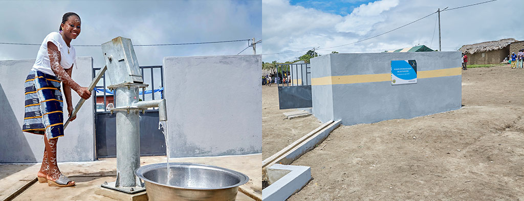 Fondation SIFCA : inauguration de la nouvelle pompe hydraulique de Kotokoun