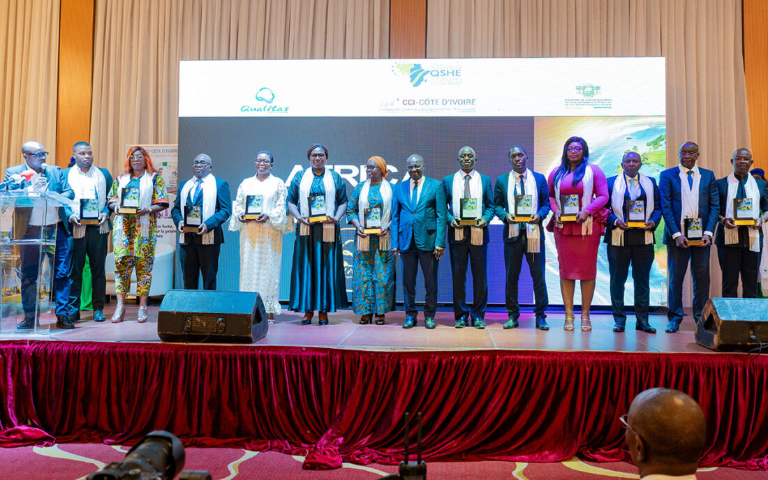 AFRICA QSHE FORUM 2025 : SIFCA recoit le “Prix Africa Business Award for Land Restoration”