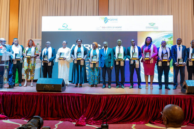 AFRICA QSHE FORUM 2025 : SIFCA recoit le “Prix Africa Business Award for Land Restoration”