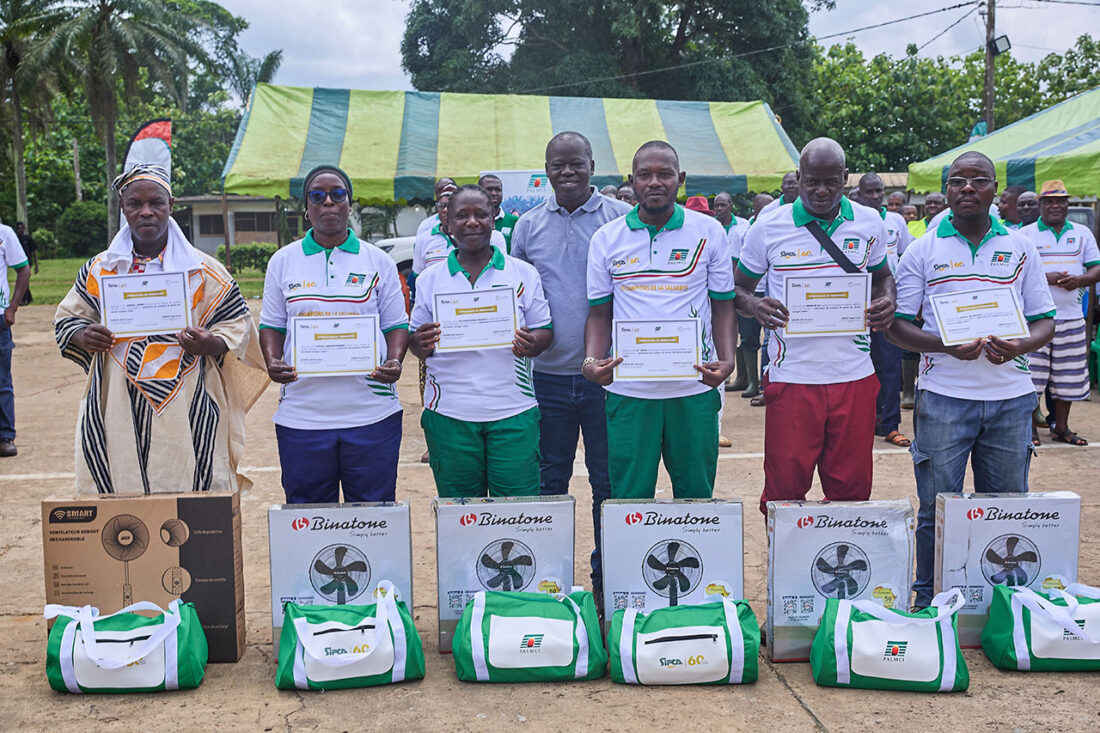 PALMCI-IROBO : 65 membres de la Brigade de salubrité honorés pour leur engagement