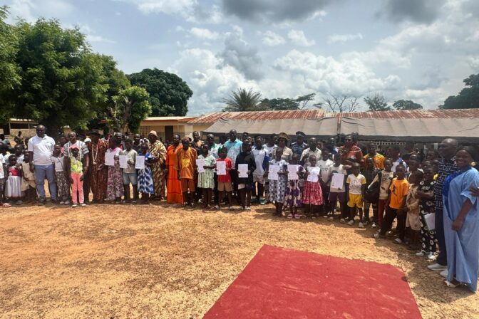 BOUBO/LÔ-DJIBOUA : 200 extraits de naissance délivrés aux élèves de GLY, GUILEHIRI et LABODOUGOU par PALMCI