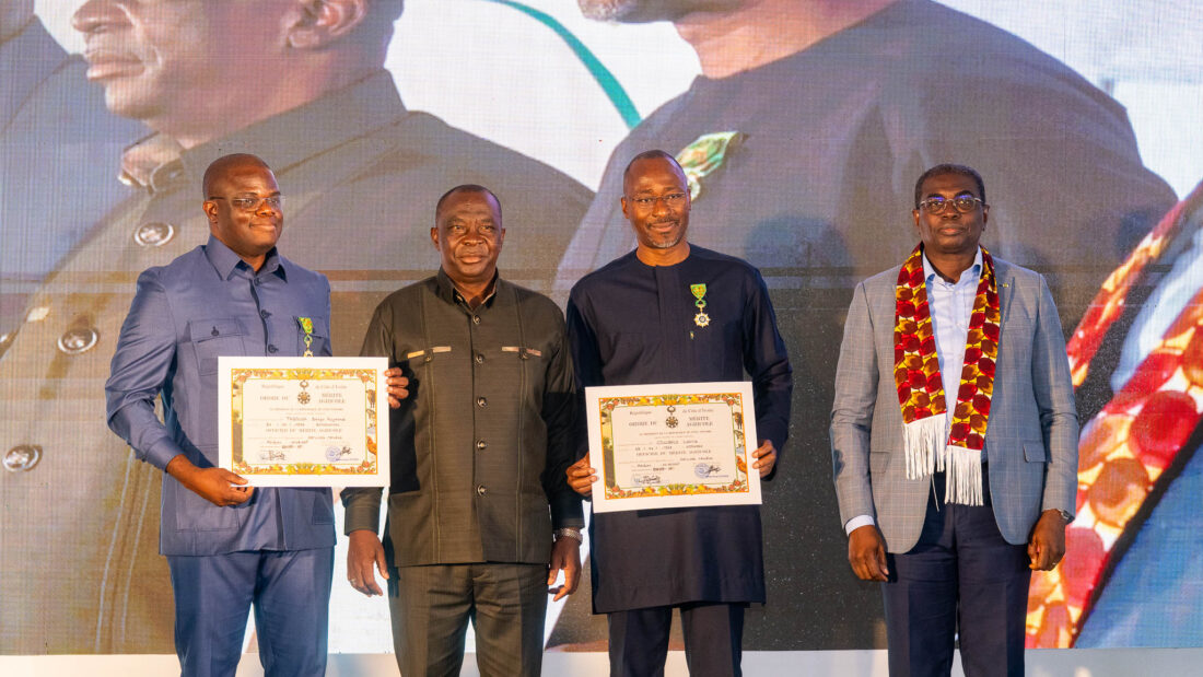 7ᵉ JOURNÉE DU PLANTEUR : le DG Lacina Coulibaly, trois personnalités de PALMCI et des planteurs décorés​