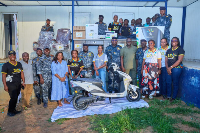 Protection des tortues marines : une moto électrique pour la Police Maritime de Grand-Béréby !
