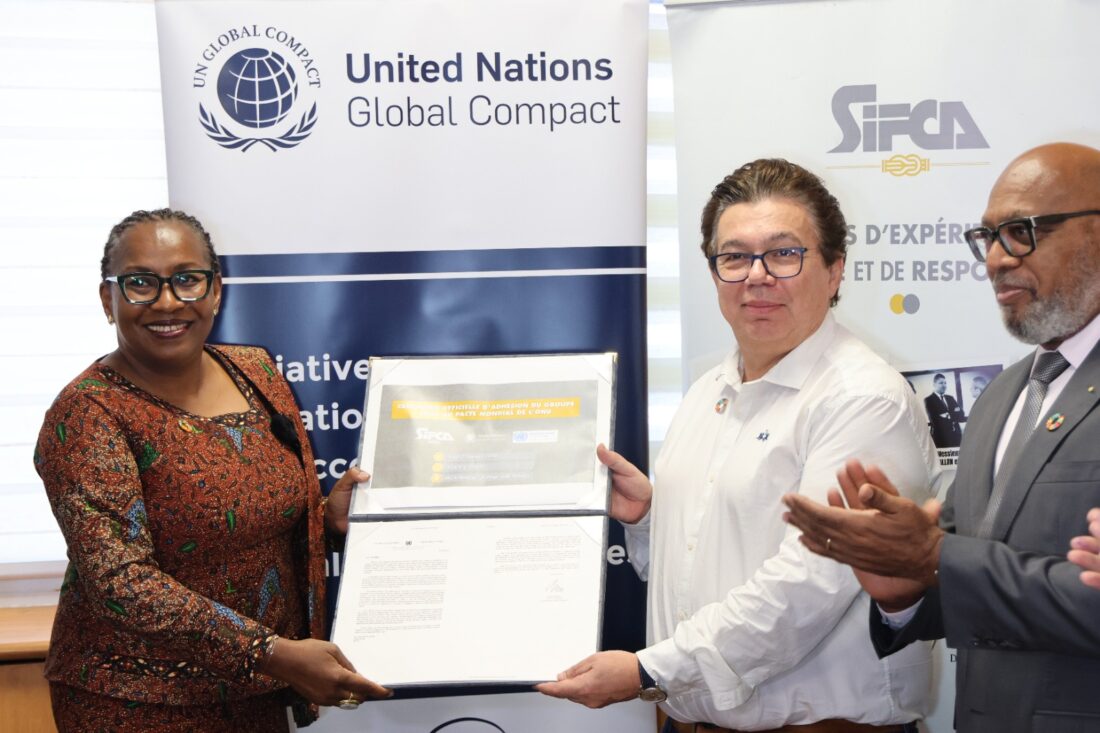 Le Groupe SIFCA adhère au Pacte mondial des Nations Unies