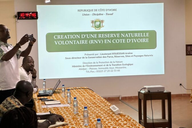 Vers une réserve naturelle à Ehania : PALMCI et l’État mobilisent les communautés